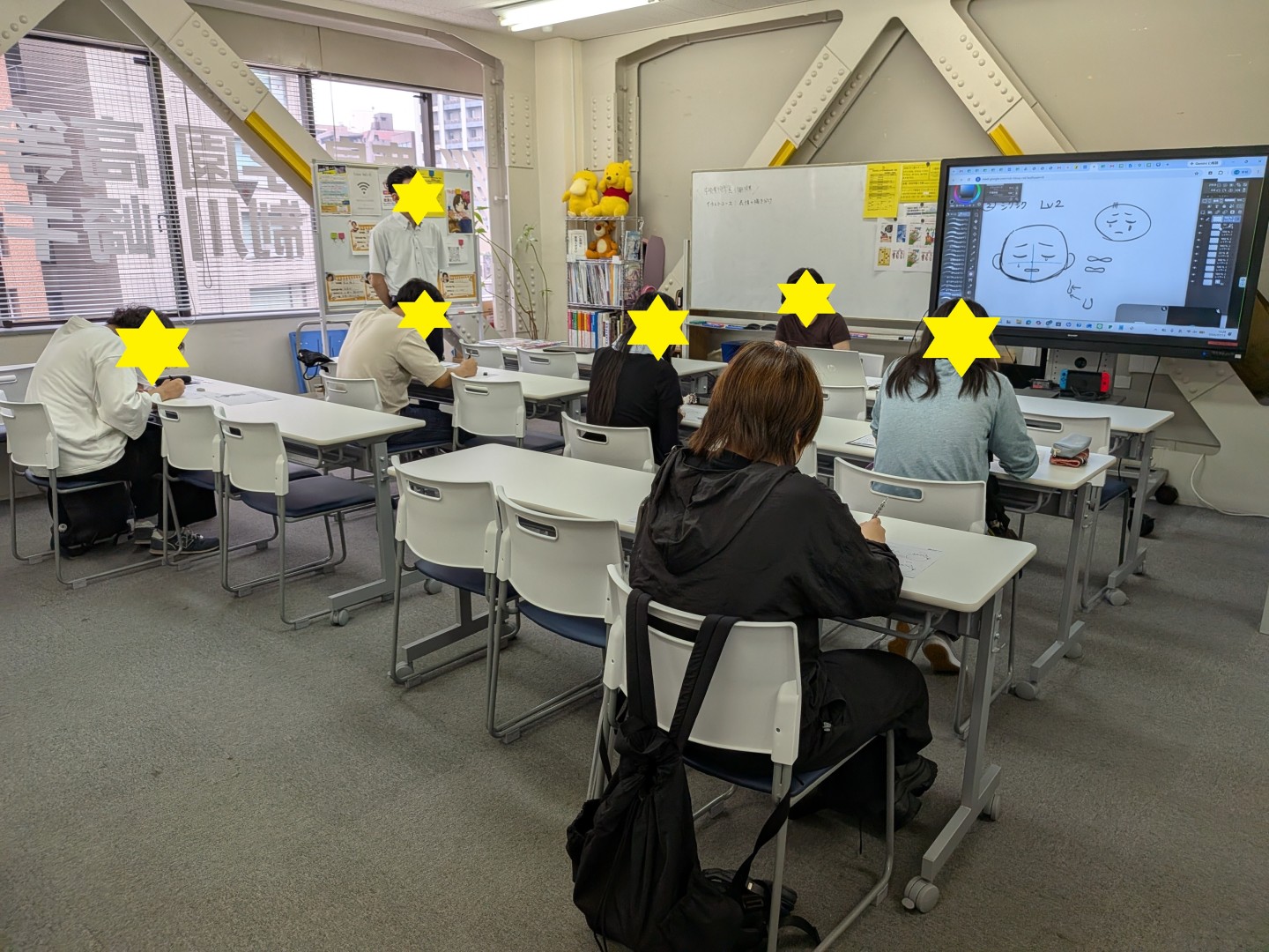 専門学校体験授業(イラスト・アニメ講座)を開催しました✎