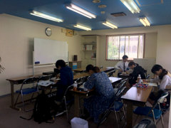 サポート授業の風景