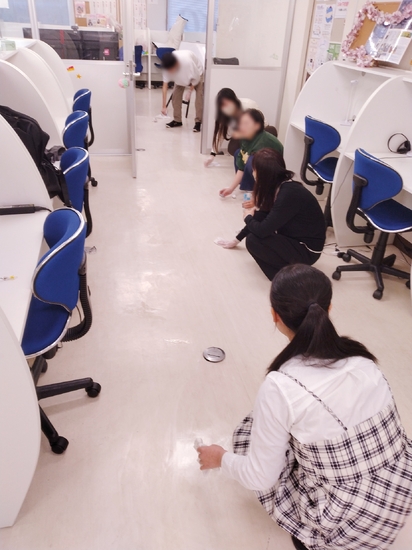 みんなで楽しく大掃除!