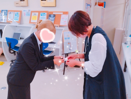 卒業生が来てくれました♪