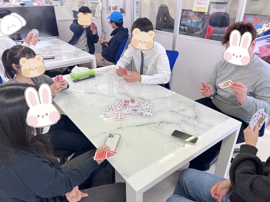 大盛り上がりのトランプ大会！！