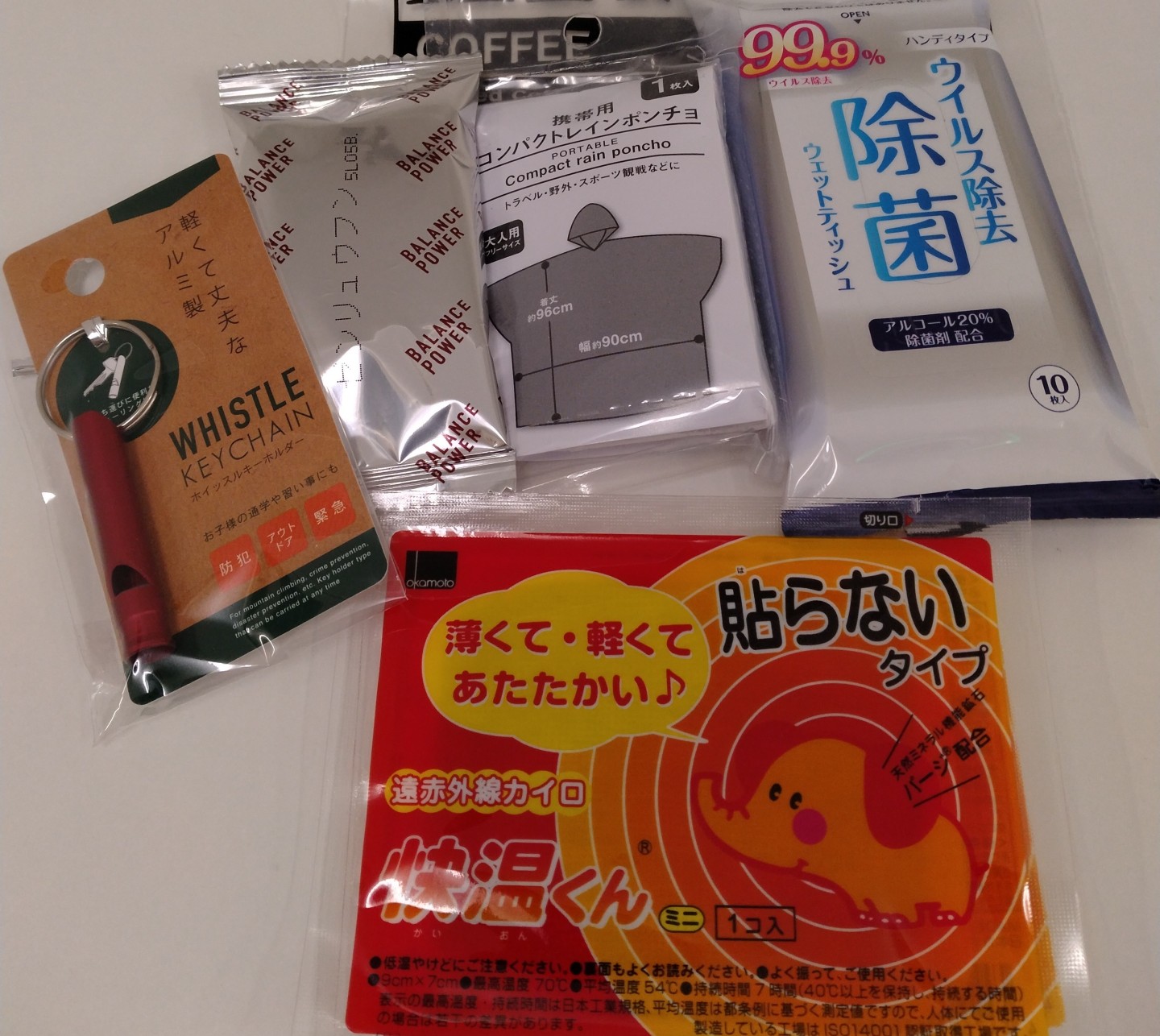 防災ポーチをつくりました