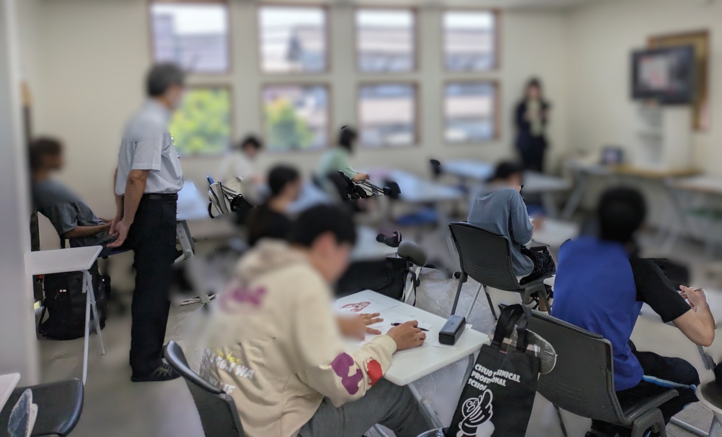 キャラクターイラスト体験授業