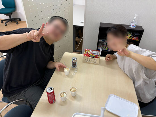 卒業生が遊びに来てくれました！^^