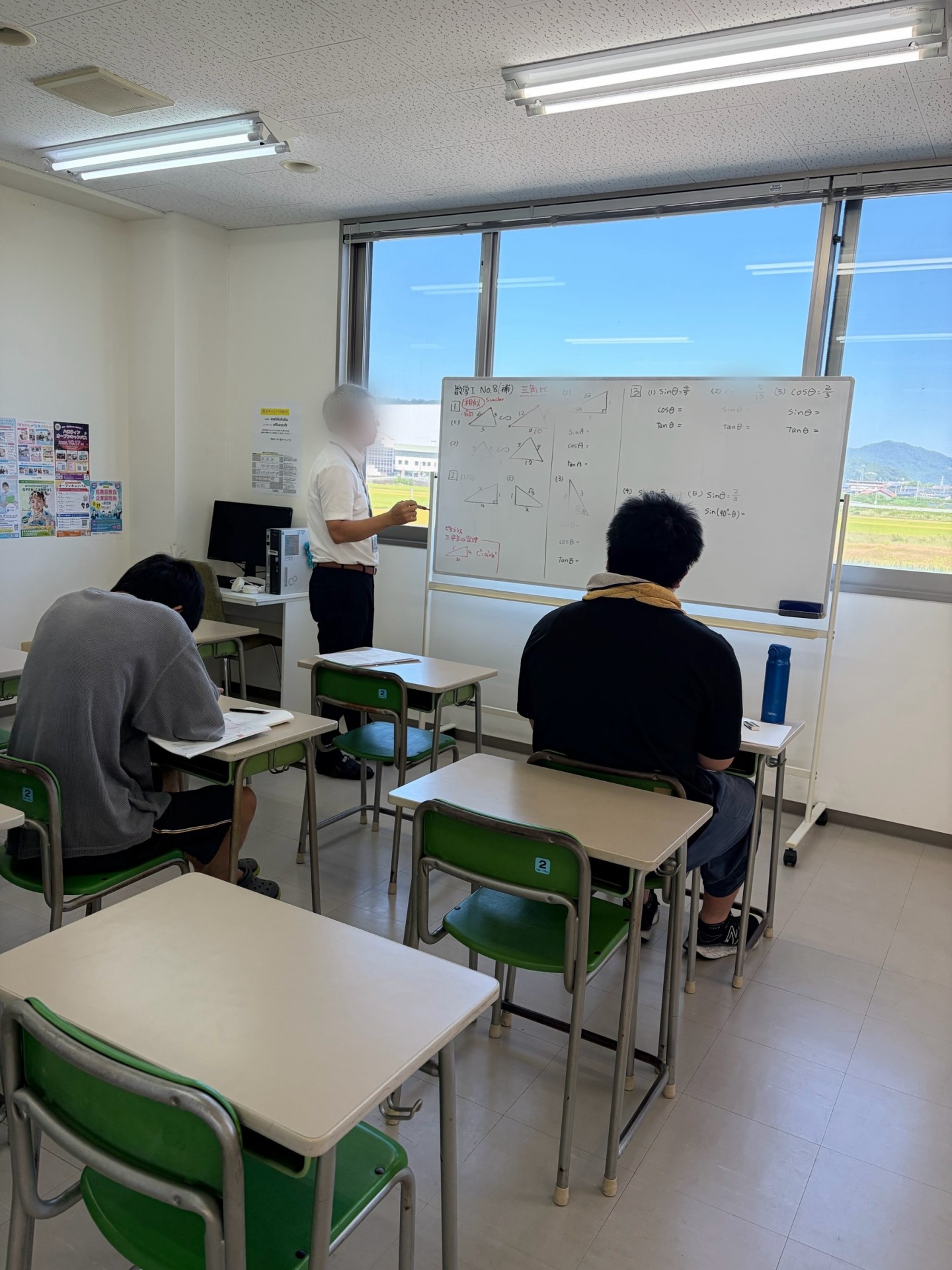 連休明けのキャンパスの様子