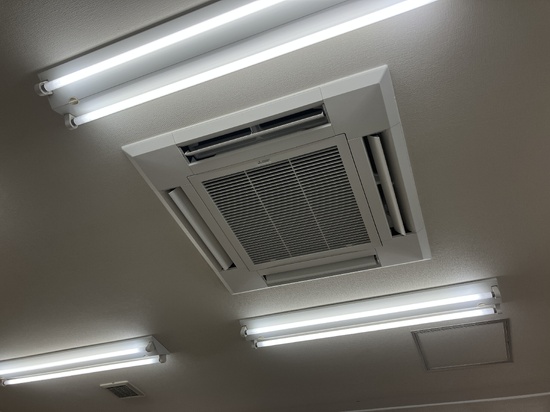 エアコンが新しくなりました！