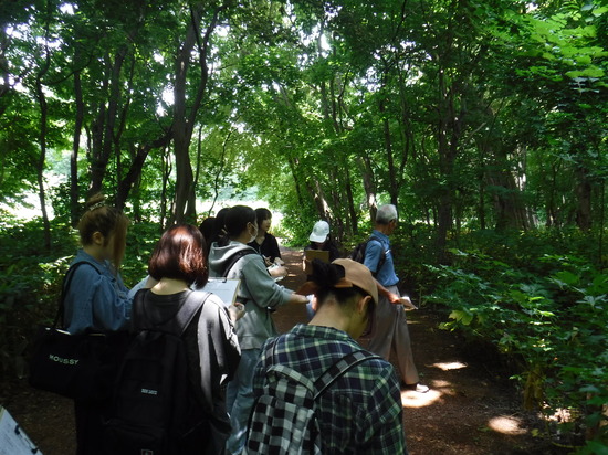 「北海道大学植物園」で見学・研修