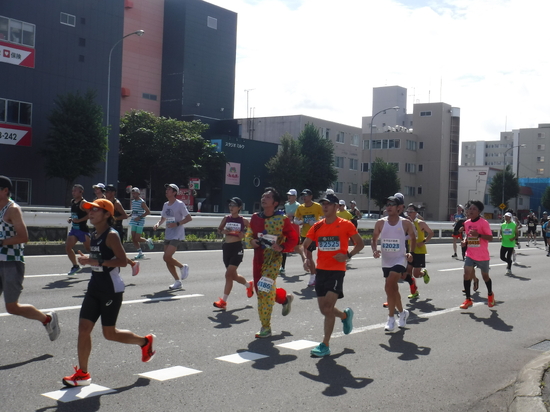 北海道マラソンにボランティアとして参加しました！