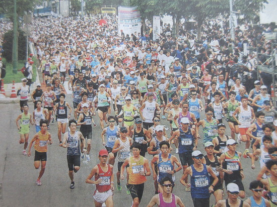 北海道マラソンにボランティアで参加しました。