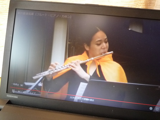 オンラインで音楽演奏会