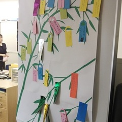 短冊に願を込めて／七夕