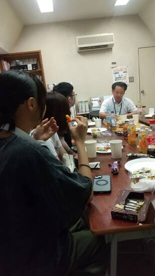 在校生と入学希望者の懇親会を開催しました