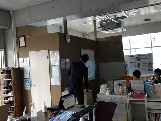 特別活動でアクセスジョブ訪問