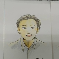 生徒に職員の似顔絵を描いてもらいました！