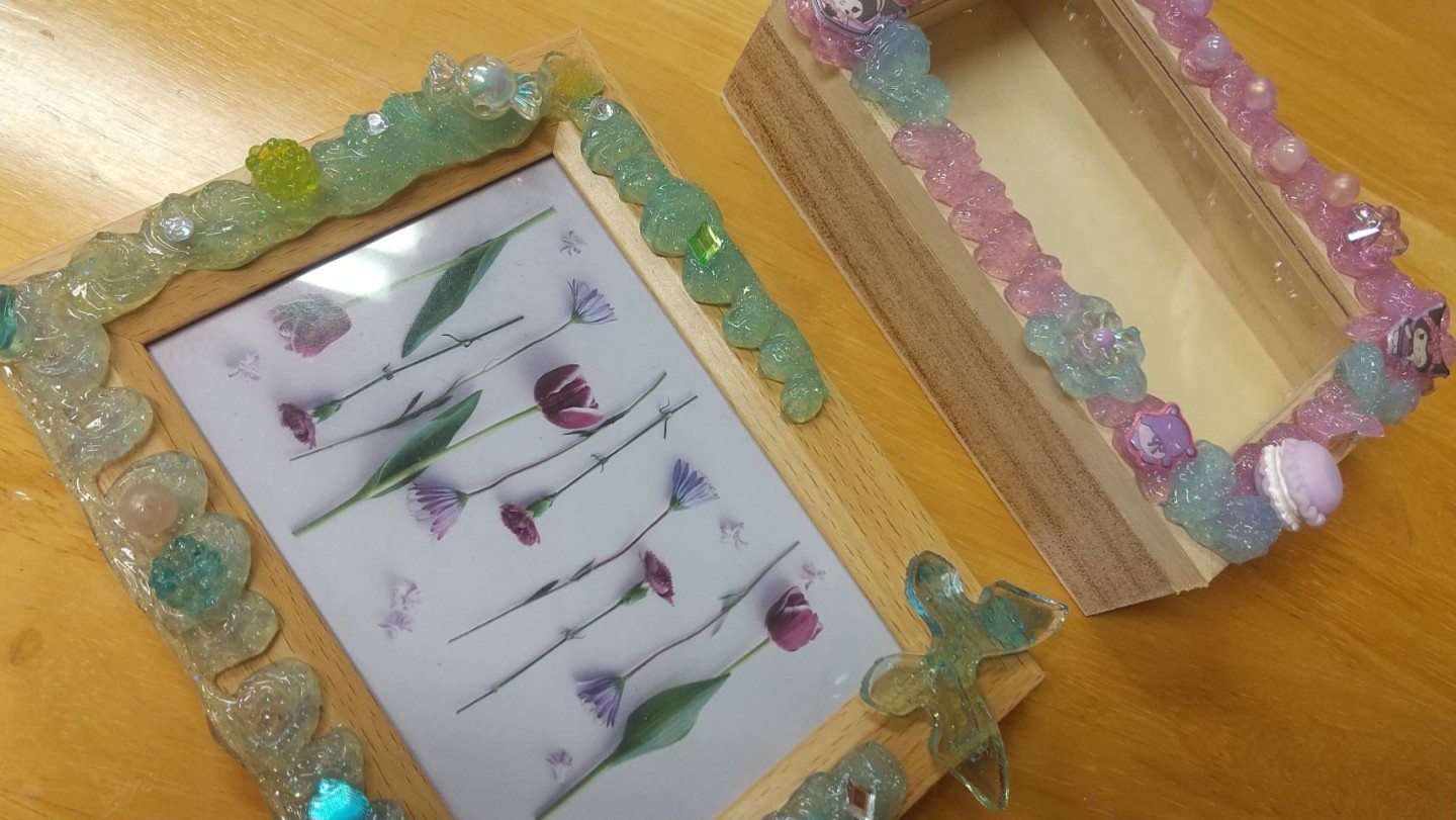 8月のランチ会＆レジン作り会を開催しました！