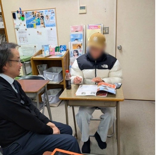 卒業生がキャンパスに遊びに来てくれました！