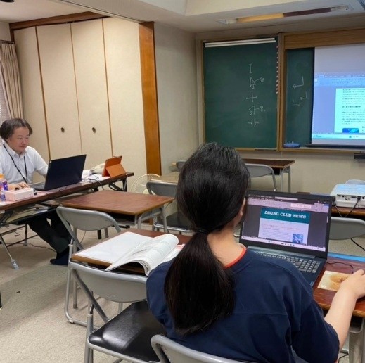 ＜オプションコースの学習日＞マンツーマンでワードの練習をしました！
