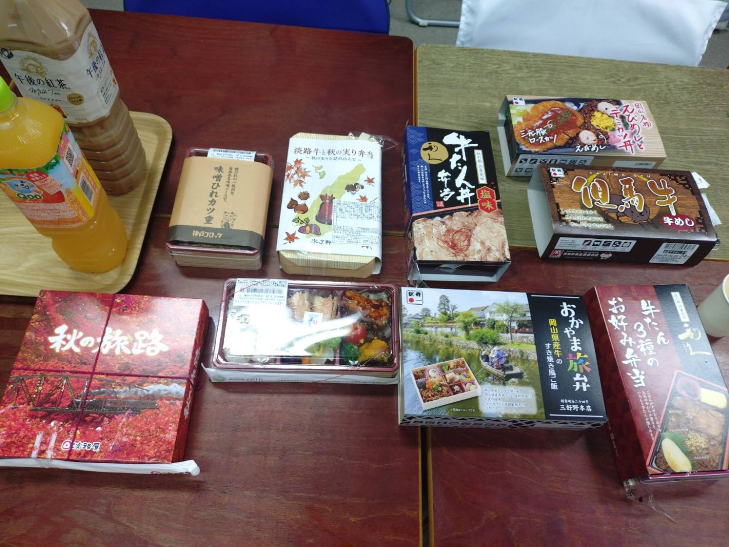 【岡山駅前キャンパス】9月のランチ会（駅弁を食べる会）を開催しました