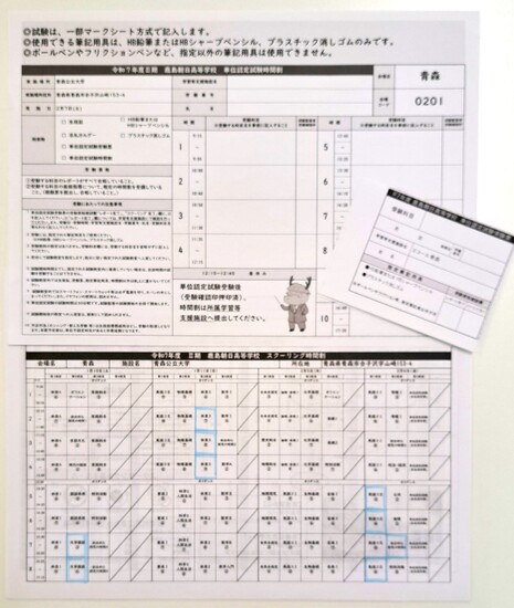Ⅱ期スクーリングと単位認定試験