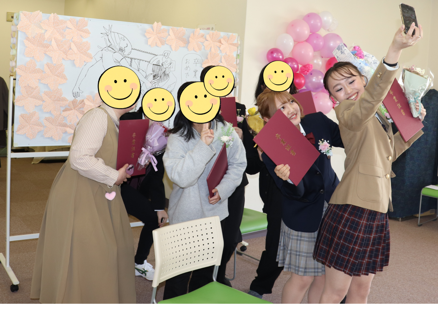 卒業おめでとうございます！