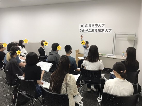 進路セミナー「上級学校説明会」が開催されました。　