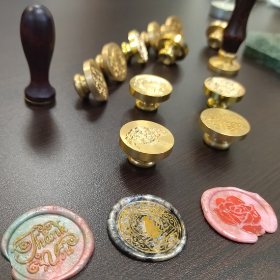 シーリングスタンプやってみました！