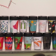 オリジナルタンブラー作り