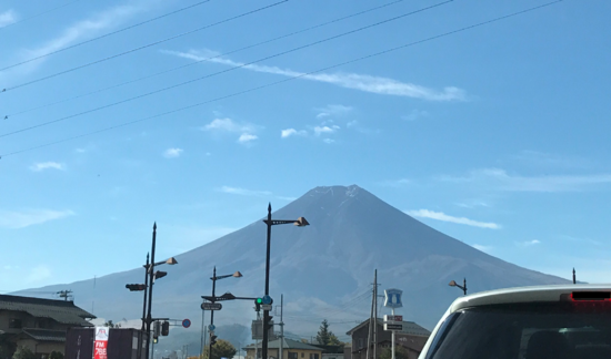 １１月の富士吉田キャンパス