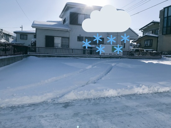 雪の富士吉田キャンパス