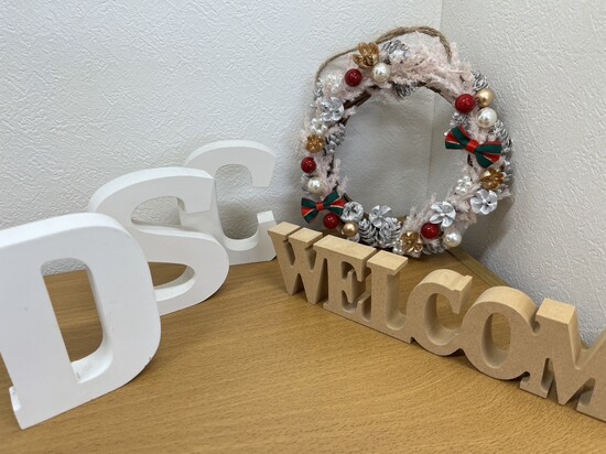 特別活動でクリスマスリース制作☆彡　新潟キャンパス