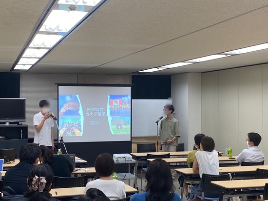 元私立中高一貫校高校生　１ヶ月カナダ留学報告会