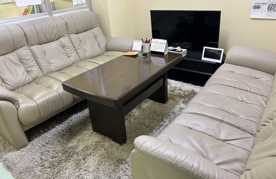 見学・面談のお部屋はどんな感じ？