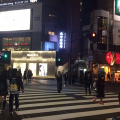 ハロウィンの夜も静かな原宿