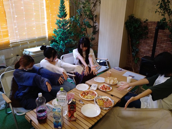 【生徒企画】室内キャンプ大成功！