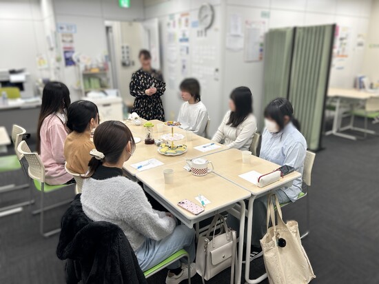 お菓子作り＆お茶会へようこそ【大阪梅田校】
