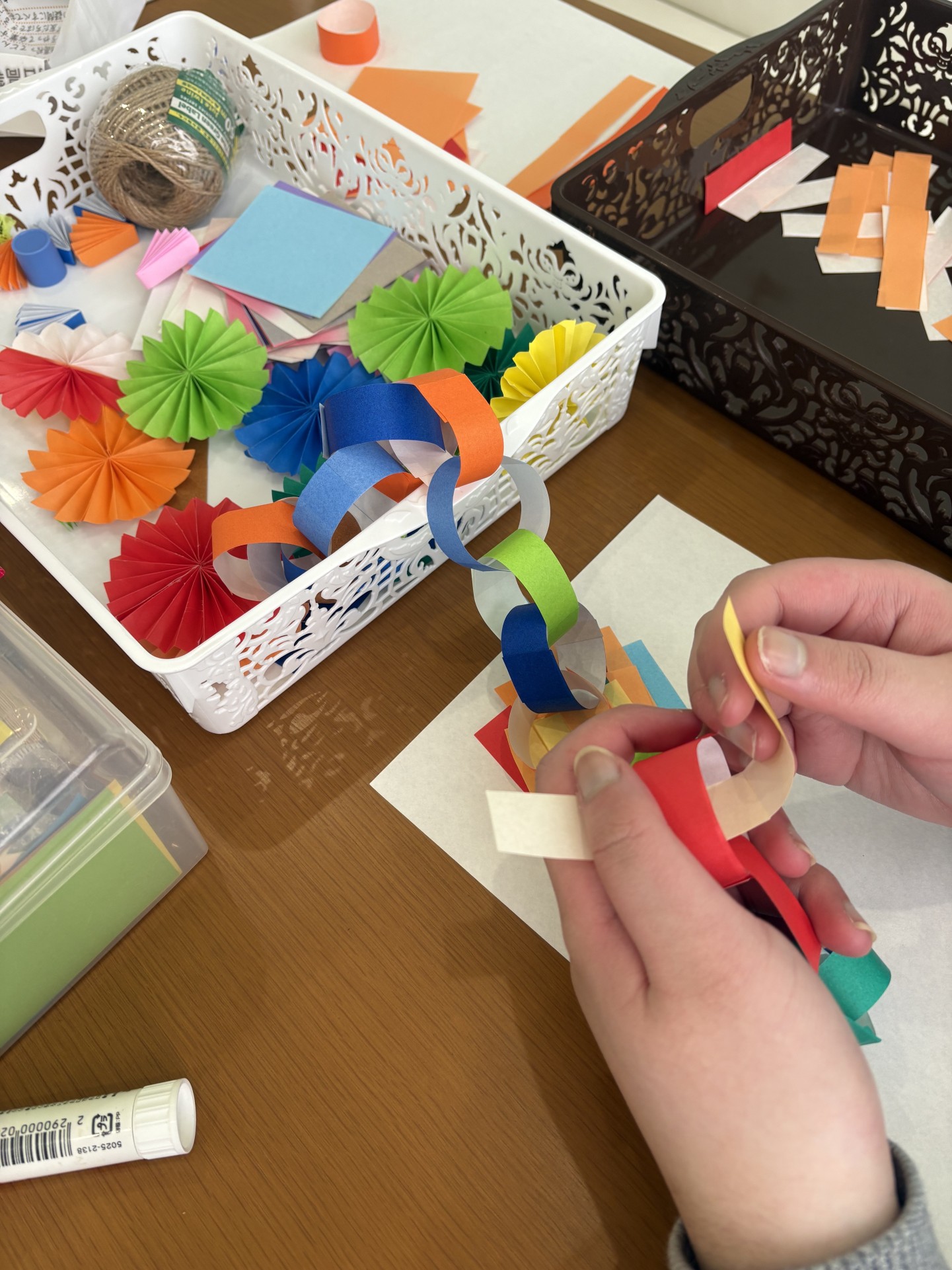 飾り折り紙づくり！