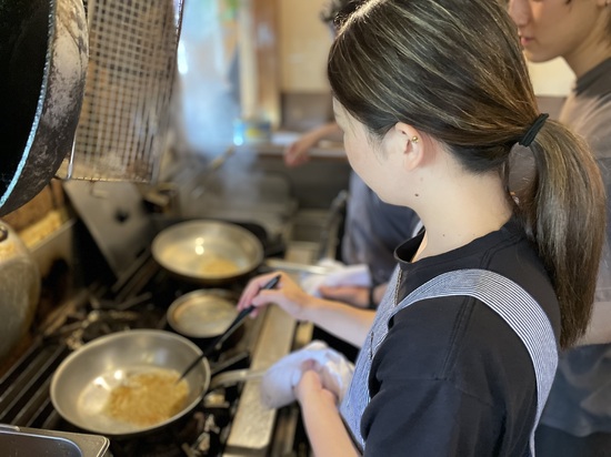 GRES高等学院の調理実習は本格的！！