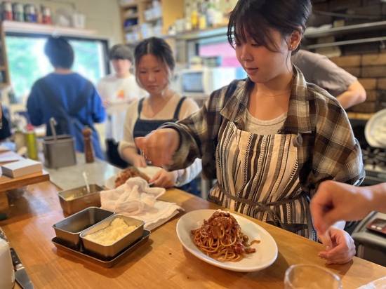 今年度初の初の調理実習( ＾∀＾)