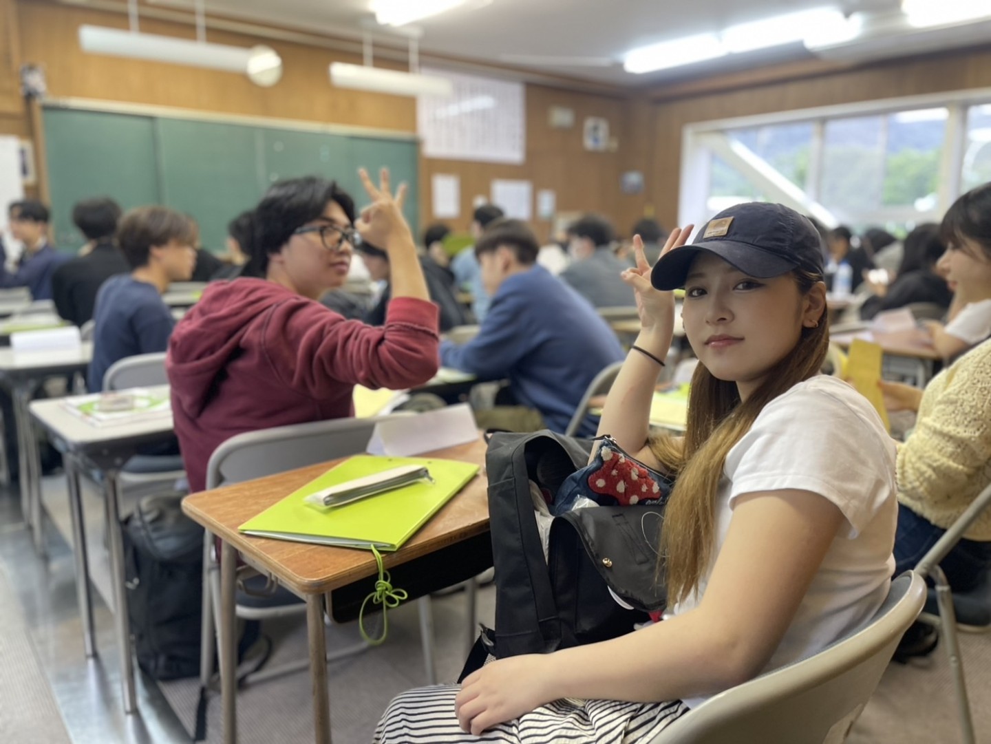 スクーリング参加中