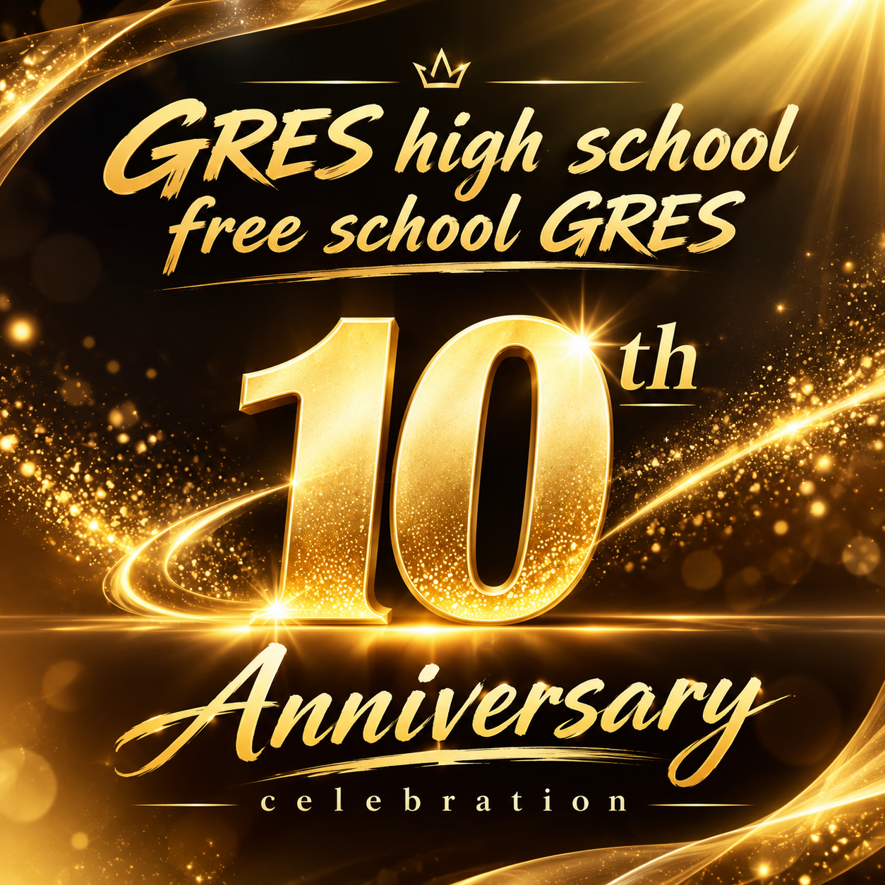 GRES高等学院・フリースクールグレス 10周年