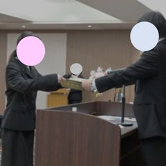 笑顔と涙にあふれた～卒業式～