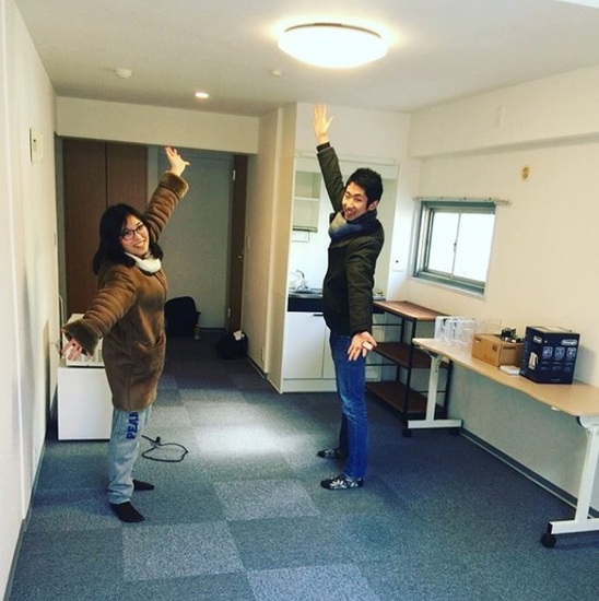 オープン前の目黒キャンパスの室内の様子