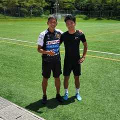 サッカー部石川監督の教え子の方が来てくださいました！