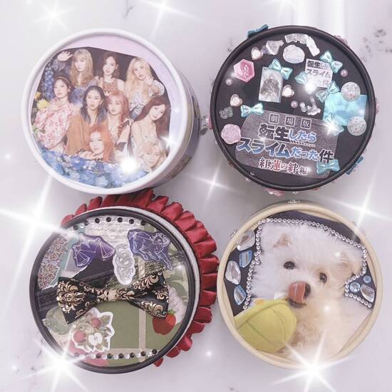 個性あふれる素敵なデコボックスの完成✨