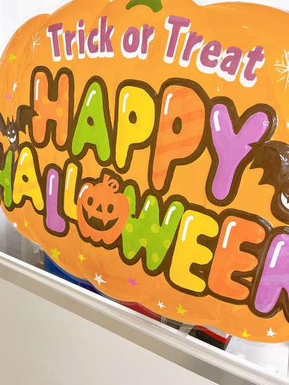 キャンパスがハロウィン仕様に...！