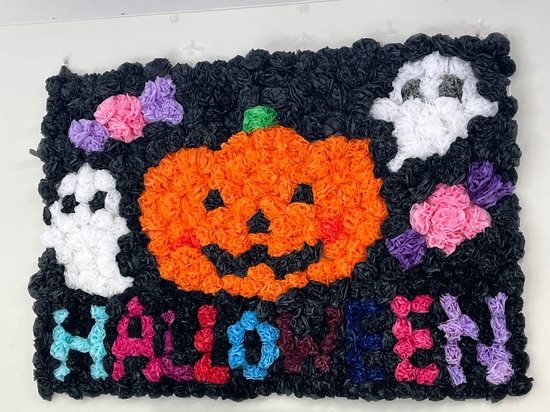 ハロウィン完成しました♪