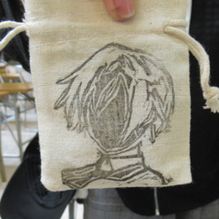 「消しゴムハンコを作って、世界で一つだけのミニ巾着袋をつくろう！」