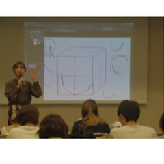 『デッサン・イラスト基礎・応用講座』を行いました！