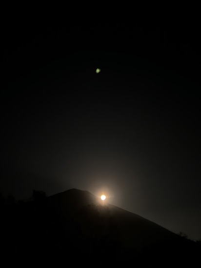 先日の十五夜の満月