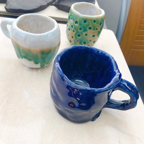 陶芸イベントの作品